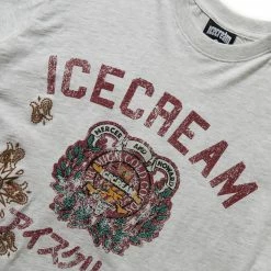 Icecream GRADUATE S/S KNIT -NIke Shop icecreamGRADUATESSKNITLIGHTHEATHERGREYS421 7309 4