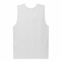 Homme Plissé Issey Miyake BASICS VEST -NIke Shop isseymiyakeBASICSLIGHTGRAY2HP36JE310 2
