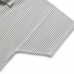 Homme Plissé Issey Miyake BASICS POLO SHIRT -NIke Shop isseymiyakeBASICSLIGHTGRAY3HP28JM030 4