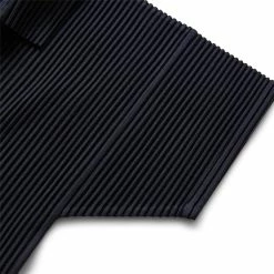 Homme Plissé Issey Miyake BASICS POLO SHIRT -NIke Shop isseymiyakeBASICSNAVY3HP28JM030 3