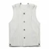 Homme Plissé Issey Miyake BOW PLEATED VEST 2 Homme Plissé Issey Miyake BOW PLEATED VEST -NIke Shop isseymiyakeBOWPEARLGRAY2HP28JE139 1