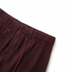 Homme Plissé Issey Miyake MC NOVEMBER PANTS -NIke Shop isseymiyakeMCNOVEMBERDARKBURGUNDY1HP28JF124 4