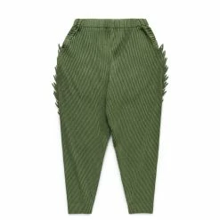 Homme Plissé Issey Miyake SERRATE PANTS -NIke Shop isseymiyakeSERRATEGREEN1HP36JF181 2