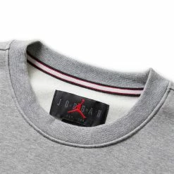 Air Jordan ESSENTIAL HOLIDAY PLAID FLEECE CREW -NIke Shop jordanESSHOLPLDFLCCREWCARBONHEATHERLIGHTCONCORDRATTANSDV1574 091 3