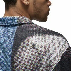 Air Jordan MEN'S J FLIGHT HERITAGE PHOTO SHIRT BLACK -NIke Shop jordanMJFLTHRTGPHOTOSHIRTBLACKSDM1396 010 5