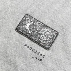 Air Jordan PSG FLEECE PULLOVER -NIke Shop jordanbrandPSGFLCPULLOVERDKGREYHEATHERWHITESDM3096 063 3