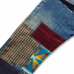 Junya Watanabe X LEVI'S PATCHWORK JEANS -NIke Shop junyawatanabeMEN SPANTSINDIGOMIX3WJ P204 W22 5
