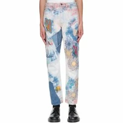 KAPITAL 12.5.OZ DENIM 5P MONKEY CISCO (CRAZY PAPILLON)