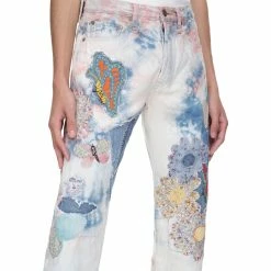 KAPITAL 12.5.OZ DENIM 5P MONKEY CISCO (CRAZY PAPILLON) -NIke Shop kapital12.5.OZDENIM5PMONKEYCISCOCRAZYPAPILLONINDIGOPINK32KR2202LP26 4