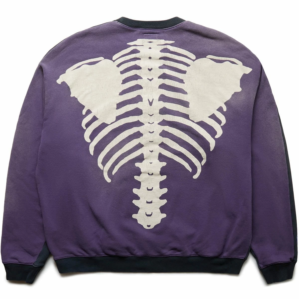 KAPITAL FLEECE KNIT 2TONES REMAKE BIG SWT (BONE) 4 KAPITAL FLEECE KNIT 2TONES REMAKE BIG SWT (BONE) - Image 2