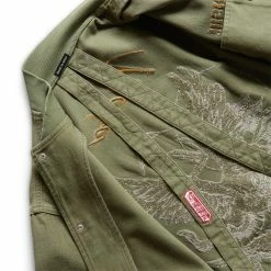 Maharishi EAGLE VS. SNAKE FLIGHT JACKET -NIke Shop maharishiEAGLEVS.SNAKEFLIGHTJACKETOLIVEM4023 8