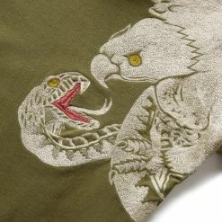 Maharishi EAGLE VS. SNAKE HOODED SWEAT -NIke Shop maharishiEAGLEVS.SNAKEHOODEDSWEATOLIVEM4022 4