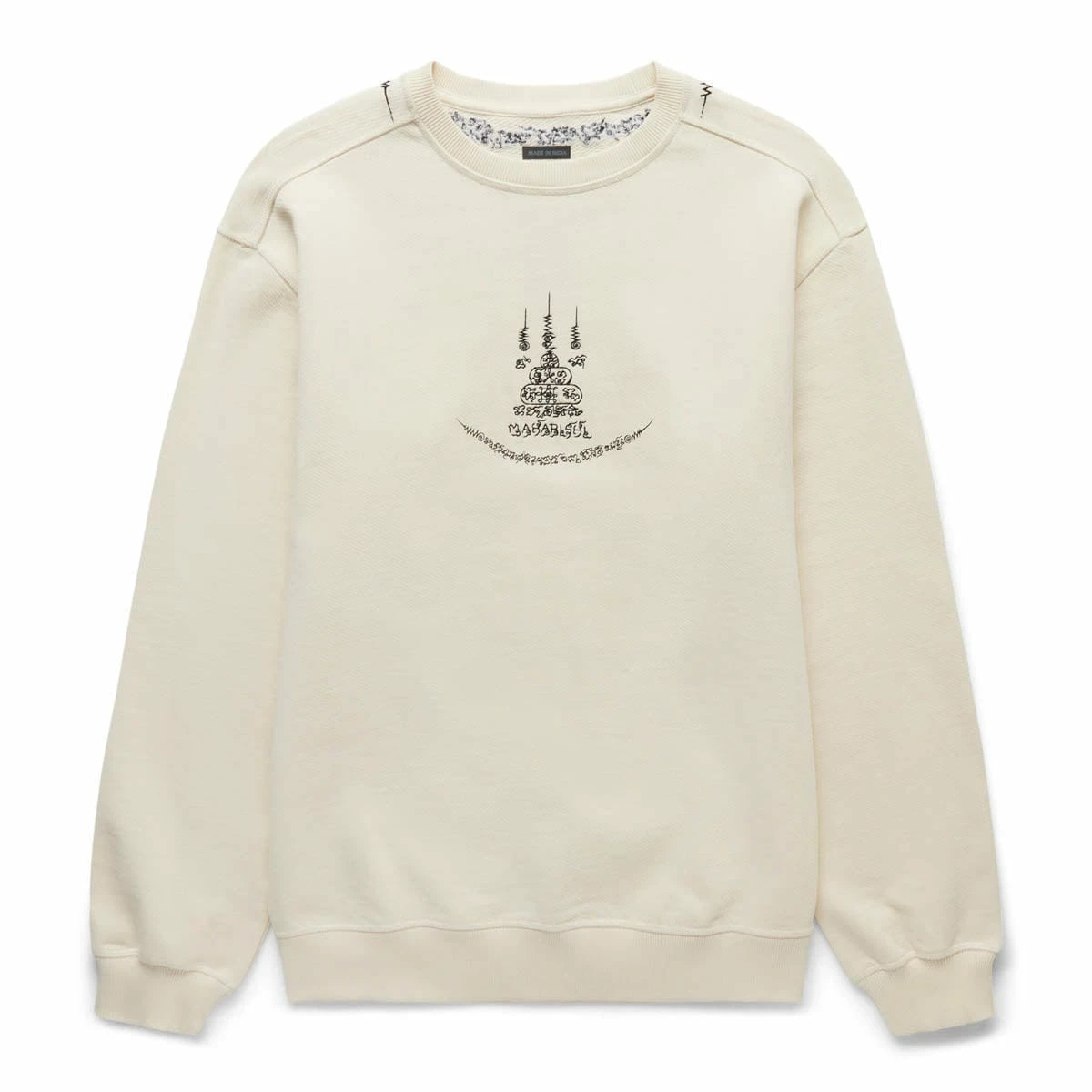 Maharishi SAK YANT ORGANIC CREW SWEAT 3 Maharishi SAK YANT ORGANIC CREW SWEAT