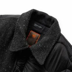 Maharishi UPCYCLED A2 FLIGHT JACKET -NIke Shop maharishiUPCYCLEDA2FLIGHTJACKETBLACKM4083 4