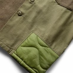 Maharishi UPCYCLED UTILITY OVERSHIRT -NIke Shop maharishiUPCYCLEDUTILITYOVERSHIRTOLIVEM4084 3