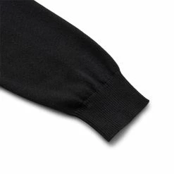 Malbon Golf HAMLOCK LS KNIT POLO -NIke Shop malbonHAMLOCKLSKNITPOLOBLACKSM 7473 BLK 3