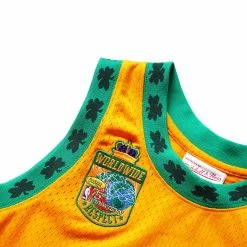 Mitchell & Ness X BODEGA WORLDWIDE RESPECT CELTICS JERSEY -NIke Shop mitchell nessMYTOWNSBODEGAFASHIONJERSEYCELTICSYELLOWXSMSTKSH21075 BCEYELL 4