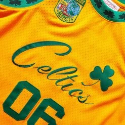 Mitchell & Ness X BODEGA WORLDWIDE RESPECT CELTICS JERSEY -NIke Shop mitchell nessMYTOWNSBODEGAFASHIONJERSEYCELTICSYELLOWXSMSTKSH21075 BCEYELL 5