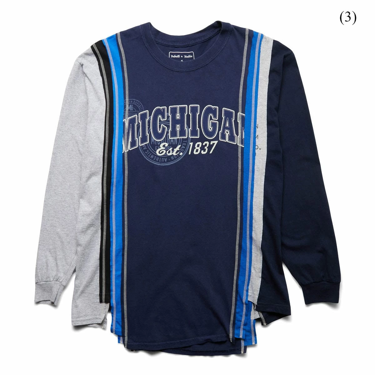 Needles 7 CUTS L/S TEE - COLLEGE (XL) 5 Needles 7 CUTS L/S TEE - COLLEGE (XL) - Image 3