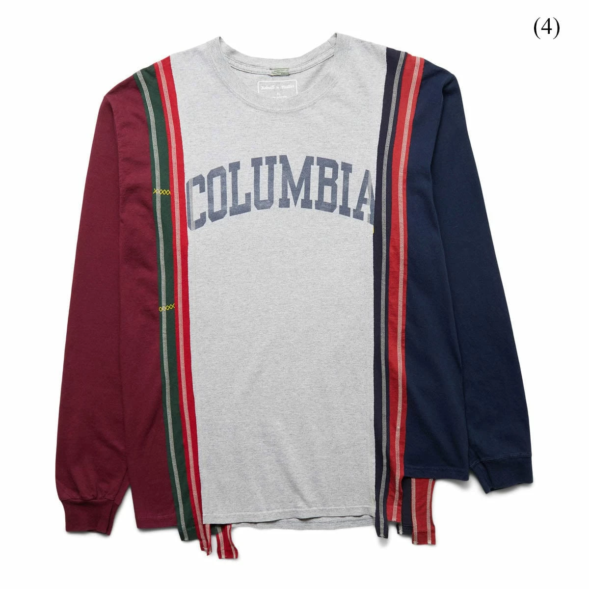 Needles 7 CUTS L/S TEE - COLLEGE (XL) 7 Needles 7 CUTS L/S TEE - COLLEGE (XL) - Image 5