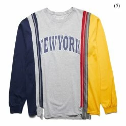 Needles 7 CUTS L/S TEE - COLLEGE (XL) 12 Needles 7 CUTS L/S TEE - COLLEGE (XL) -NIke Shop needles7CUTSLSTEE COLLEGE XL ASSORTED0999XL 5 LQ318 1