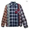 Needles FLANNEL SHIRT - 7 CUTS SHIRT (S) -NIke Shop needlesFLANNELSHIRT 7CUTSSHIRT S ASSORTED0999S 1 LQ303 1