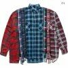 Needles FLANNEL SHIRT - 7 CUTS ZIPPED WIDE SHIRT -NIke Shop needlesFLANNELSHIRT 7CUTSZIPPEDWIDESHIRTASSORTED0999OS 1 LQ300 1
