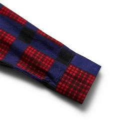 Needles ONE-UP SHIRT -NIke Shop needlesONE UPSHIRTA NAVYRED0680SLQ153 3