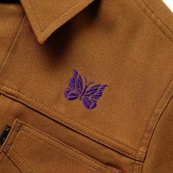 Needles PENNY JEAN JACKET 11 Needles PENNY JEAN JACKET -NIke Shop needlesPENNYJEANJACKETA BROWN0150SLQ171 5