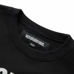 Neighborhood COLLEGE SWEATSHIRT -NIke Shop neighborhoodCOLLEGESWEATSHIRTLSBLACKM231FPNH CSM01 4