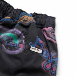 Rassvet PAISLEY VACATION TROUSERS WOVEN -NIke Shop paccbetPAISLEYVACATIONTROUSERSWOVENBLACKMPACC11P005 4