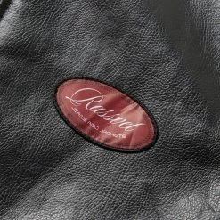 Rassvet VARSITY LEATHER JACKET WOVEN -NIke Shop paccbetVARSITYLEATHERJACKETWOVENBLACKMPACC11C003 3