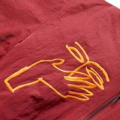 Perks And Mini SADIE LASKA PATCHWORK REVERSIBLE BOMBER JACKET -NIke Shop perks miniSADIELASKAPATCHWORKREVERSIBLEBOMBERJACKETGARNETM39152 3