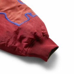 Perks And Mini SADIE LASKA PATCHWORK REVERSIBLE BOMBER JACKET -NIke Shop perks miniSADIELASKAPATCHWORKREVERSIBLEBOMBERJACKETGARNETM39152 5