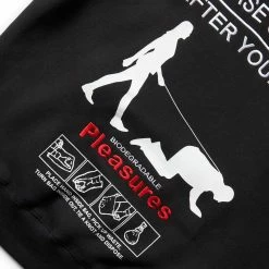 Pleasures CLEAN UP HOODIE -NIke Shop pleasuresCLEANUPHOODIEBLACKSP22F006 5