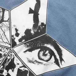 Pleasures FLYING T-SHIRT -NIke Shop pleasuresFLYINGT SHIRTSLATESP22W067 4