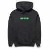 Pleasures GLASS HOODIE -NIke Shop pleasuresGLASSHOODYBLACKSP22F061 1