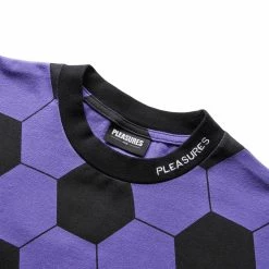 Pleasures INFLATE HEAVYWEIGHT T-SHIRT -NIke Shop pleasuresINFLATEHEAVYWEIGHTT SHIRTPURPLESP22SU010 4