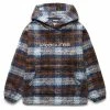 Pleasures MACHINIST PONCHO HOODY -NIke Shop pleasuresMACHINISTPONCHOHOODYBROWNBLUESP22W012 1