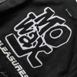 Pleasures MOWAX VARSITY -NIke Shop pleasuresMOWAXVARSITYBLACKWHITEMP22U013 BLACK 6