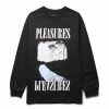 Pleasures RIVER LONG SLEEVE 1 Pleasures RIVER LONG SLEEVE -NIke Shop pleasuresRIVERLONGSLEEVEBLACKMP22W066 1