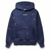 Pleasures SAFETY PIN HOODIE -NIke Shop pleasuresSAFETYPINHOODIENAVYSP22W018 1