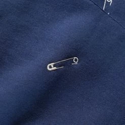 Pleasures SAFETY PIN HOODIE -NIke Shop pleasuresSAFETYPINHOODIENAVYSP22W018 4