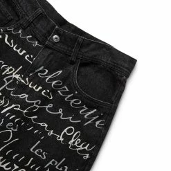 Pleasures SHATTER DENIM PANT -NIke Shop pleasuresSHATTERDENIMPANTBLACK30P22F023 3