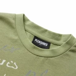 Pleasures SHATTER LONG SLEEVE SHIRT -NIke Shop pleasuresSHATTERLONGSLEEVESHIRTGREENSP22F022 3