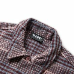 Pleasures SURFING FLANNEL -NIke Shop pleasuresSURFINGFLANNELPINKSP22F027 3