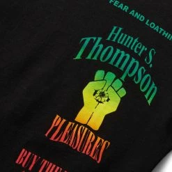 Pleasures TAKE THE RIDE T-SHIRT -NIke Shop pleasuresTAKETHERIDET SHIRTBLACKSP22W054 3