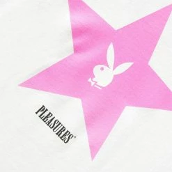 Pleasures X PLAYBOY CONNECT T-SHIRT -NIke Shop pleasuresXPLAYBOYCONNECTT SHIRTWHITESP22PB044 WHITE 3