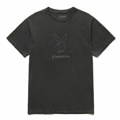 Pleasures X PLAYBOY ENTERTAINMENT PIGMENT DYE T-SHIRT