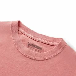 Pleasures X PLAYBOY ENTERTAINMENT PIGMENT DYE T-SHIRT -NIke Shop pleasuresXPLAYBOYENTERTAINMENTPIGMENTDYET SHIRTREDSP22PB043 RED 3